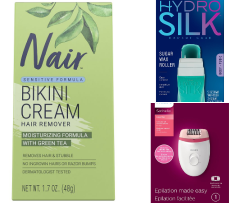 Swimsuit Season: Drugstore Hair Removal Products cover photo collage