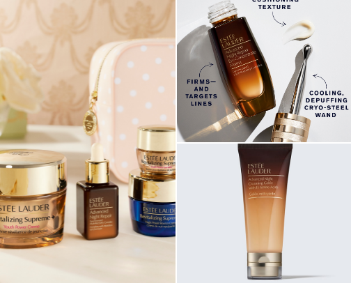 Anti-aging skin care 💫 the best products ❣️ cover photo collage