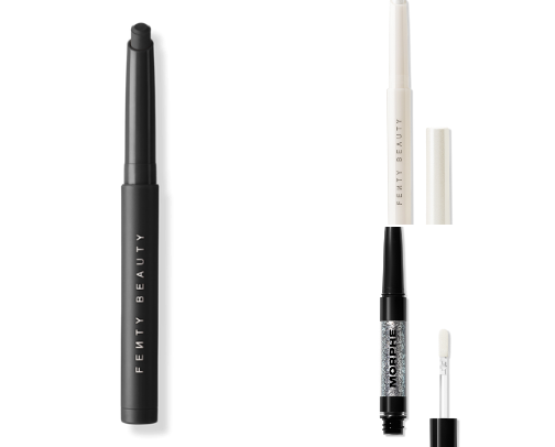 the only liquid shadows & glitter that matter🖤 cover photo collage