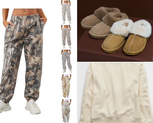 Favorite clothes and pjs cover photo collage