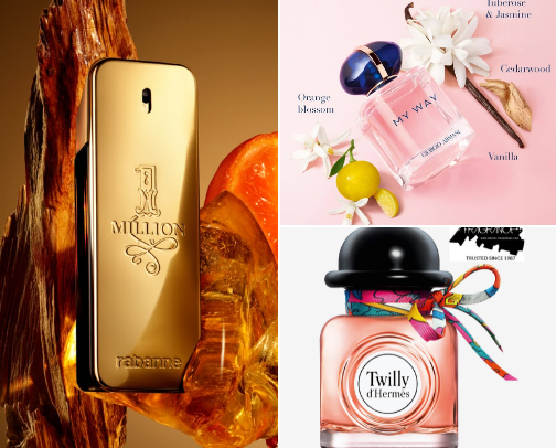 Best perfumes I use cover photo collage