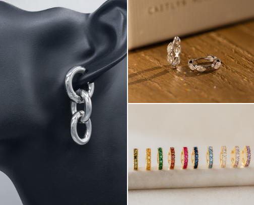 Favorite Earrings To Wear: Dainty & Hypoallergenic🫶 cover photo collage