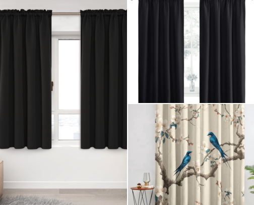 Blackout Curtains I Tried After Streetlights Kept Wrecking My Sleep cover photo collage