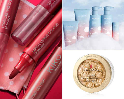 Beauty / Hair / Make-up/ Cosmetics cover photo collage