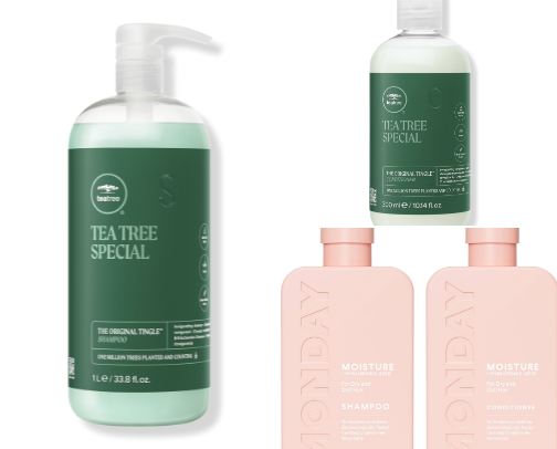 My real life hair essentials cover photo collage