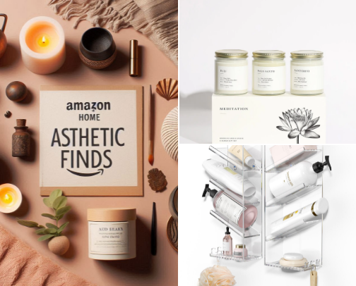 🏡 Amazon Home Aesthetic Finds ✨ cover photo collage