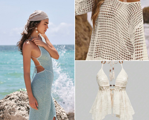 Living Life On The Beach cover photo collage