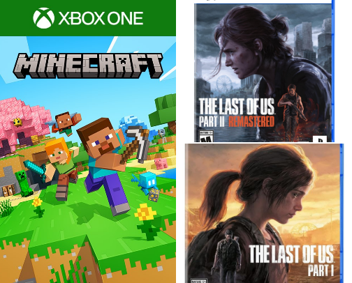 Favorite Video Games (of all time)🎮 cover photo collage