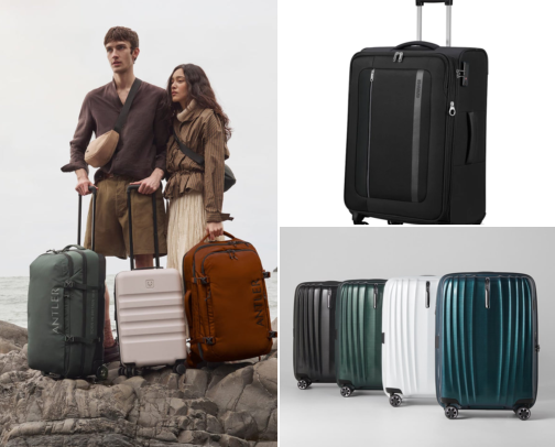 Best Luggage for Travellers that Won't Break the Bank cover photo collage