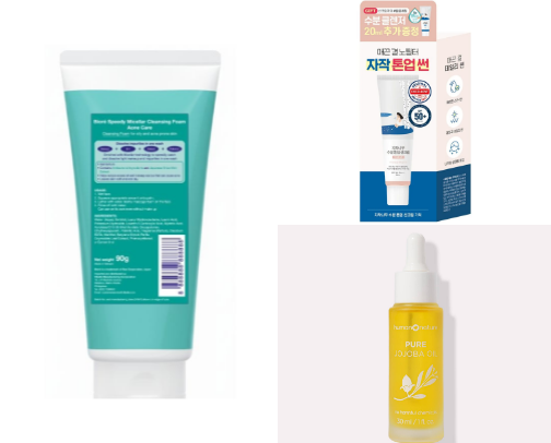 THE Daily Routine! (Normal-Dry Combination Skin edition) cover photo collage