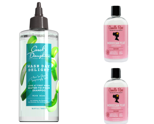 hair products I swear by as a low porosity curly girl 🎀 cover photo collage