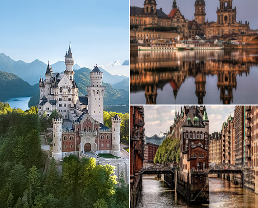 Germany Travel Guide: Most Iconic Places You Can’t Miss ✈️🥨 cover photo collage