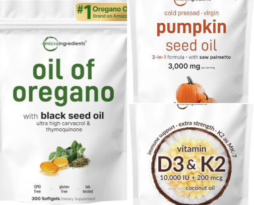 Vitamins & Supplements cover photo collage