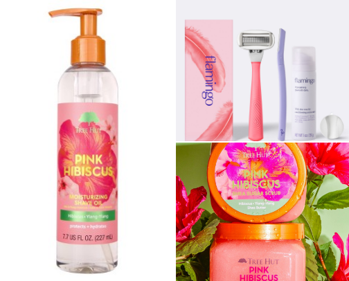 Shower necessities cover photo collage