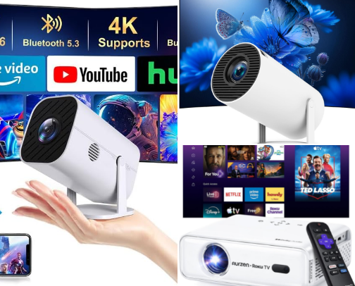 Best Amazon Projector: Cheap Mini Projectors for 2026 on a Budget cover photo collage