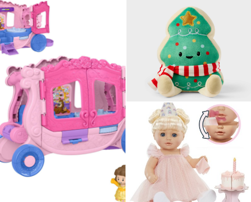 Target Toddler Girl Christmas Gift Ideas cover photo collage