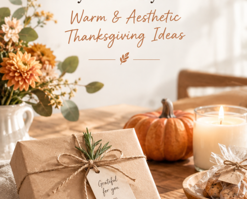 Hostess Gifts That Steal the Show: Warm & Aesthetic Thanksgiving Ideas 🌟🍂 cover photo collage