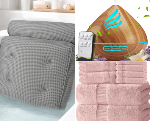 Must-Have Tools for a Spa Vibe cover photo collage