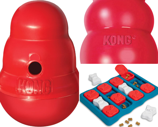 Dog Puzzle Toys & Slow Feeders for Bored Dogs cover photo collage