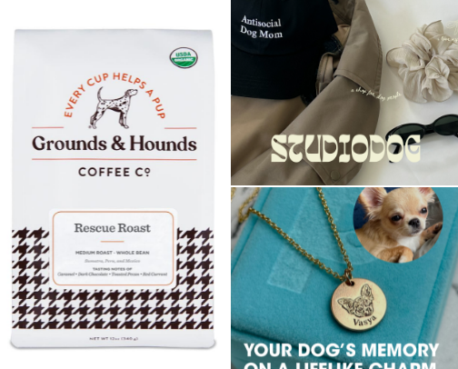 Gift Ideas for Dog Moms and Dog Dads cover photo collage