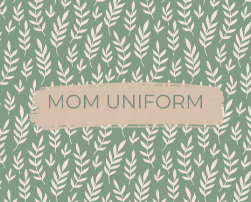 SAHM uniform essentials 🫡 cover photo collage