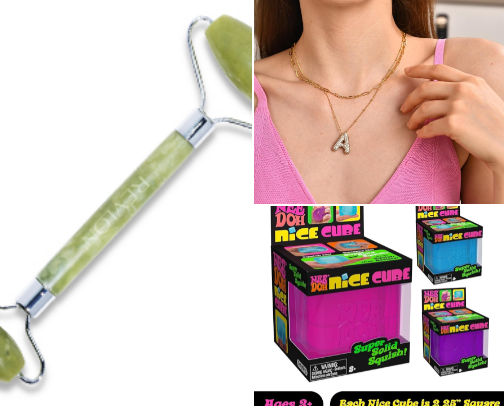 Girlie Stocking Stuffers cover photo collage