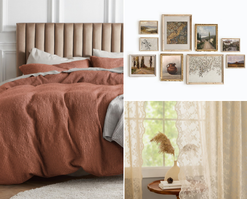 Cozy Cottage Edit 🏡 cover photo collage