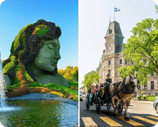 Guide to Montreal & Quebec- Things to Do & Places to Eat cover photo collage