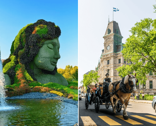 Guide to Montreal & Quebec- Things to Do & Places to Eat cover photo collage