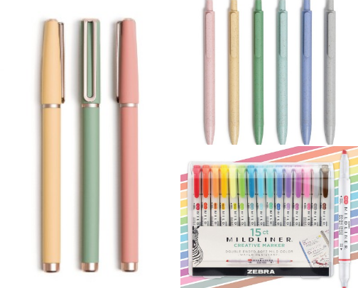 For all the organized girlies ✏️📒 cover photo collage