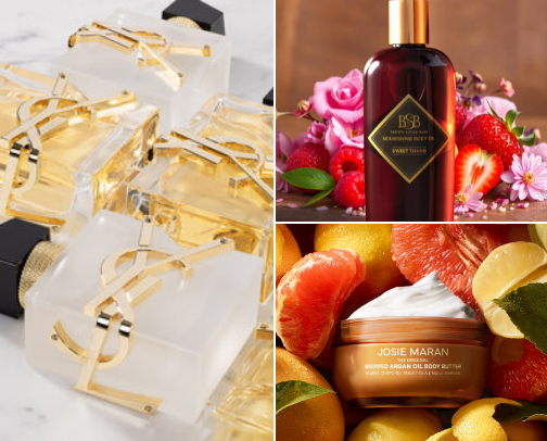 Smell amazing from head to toe, try these amazing must haves. cover photo collage