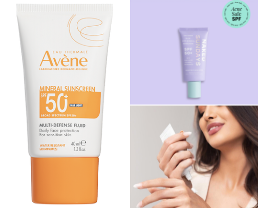Non toxic skincare cover photo collage