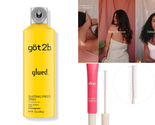 hair products !! cover photo collage