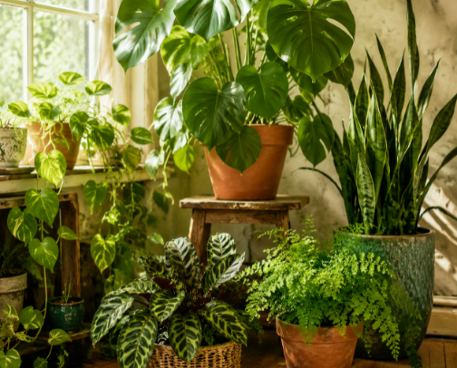 House Plants cover photo collage