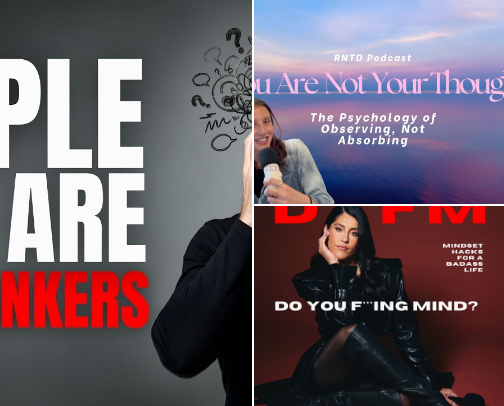 Podcasts That Actually Make You Smarter cover photo collage