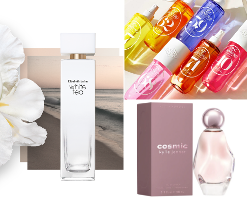Perfume that takes you to a moment of blissful escape! cover photo collage