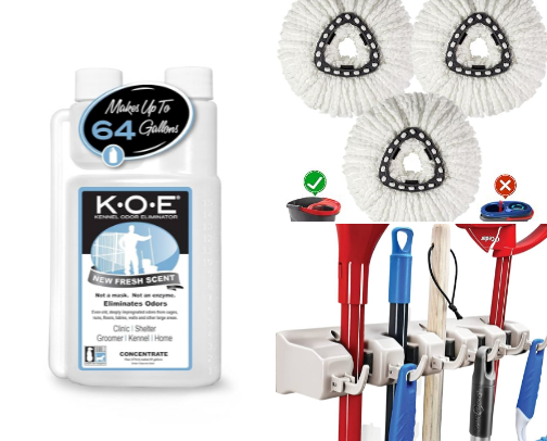 Cleaning Supplies to Make Your Life Easier! cover photo collage