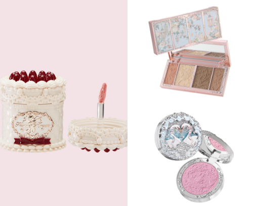 super cute makeup reccs!! cover photo collage