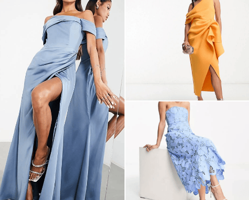 Wedding guest dresses 🌸 cover photo collage