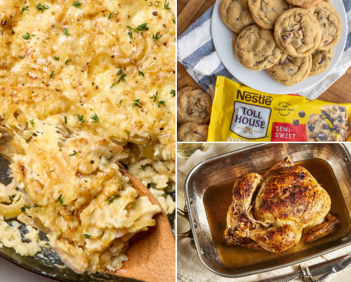 Delicious Recipes cover photo collage