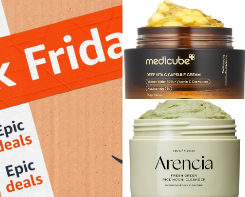 Amazon Canada Black Friday Skincare  Spotlight cover photo collage