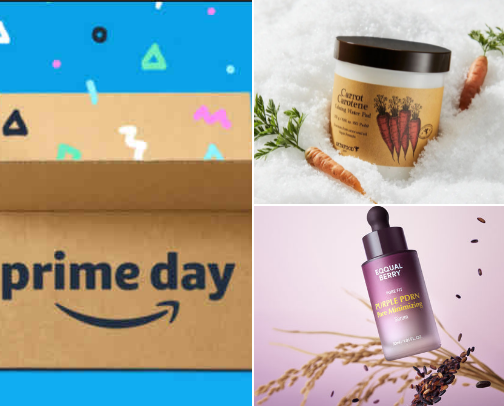 Amazon Prime Day Skincare Spotlight cover photo collage