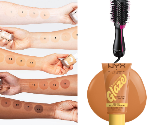My favorite beauty recs cover photo collage