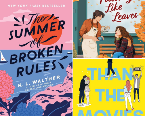 my favorite young adult book recs as someone who will always be 16 at heart! cover photo collage