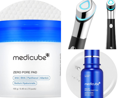 Korean Skincare cover photo collage