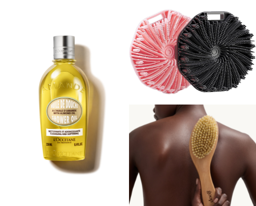 Bodycare for Glowy Skin🛀🌟 cover photo collage