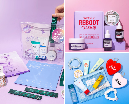 Kbeauty kit cover photo collage
