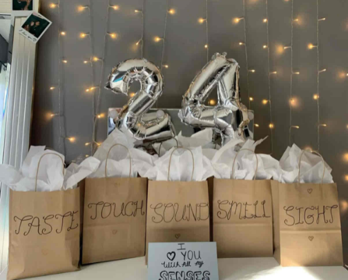 Five Senses Gift: Unique ideas to delight smell, touch, sight, sound, and taste🤩 cover photo collage