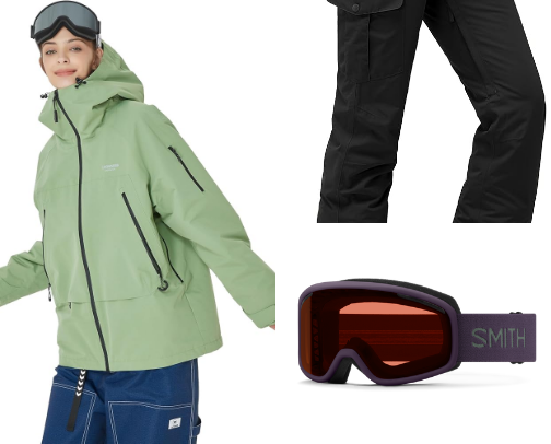 Snow Bunny cover photo collage