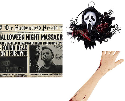 Pumpkins, Ghosts & Ghouls: Halloween Style cover photo collage